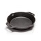 Petromax Cast Iron Fire Skillet for Kitchen or Camping, Pre-Seasoned Cookware for Campfire or Home Oven and Stove, Conducts Heat Evenly, Side Handles
